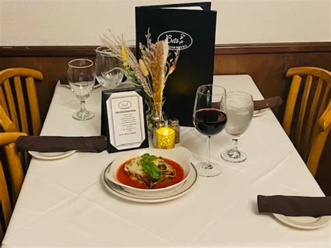 Dinner Menu – Beto's Italian Bistro & Experience tastes from the .